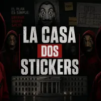 Logo do grupo La Casa Dos Stickers ♚