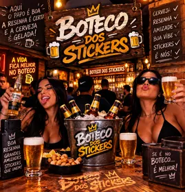 Boteco dos Stickers ♕ +🔞🍻