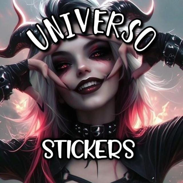 Logo do grupo UNIVERSO STICKERS