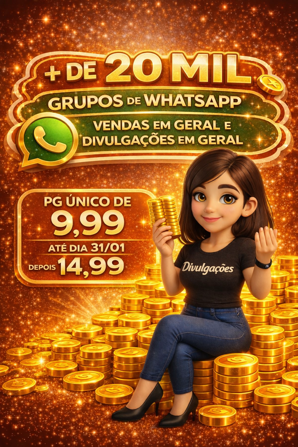 🔥+DE 10MIL GRUPOS NO WHATS APENAS 9,99🔥