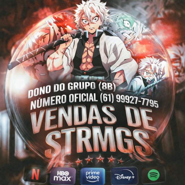 Logo do grupo 𝙑𝙀𝙉𝘿𝘼𝙎 𝘿𝙀 𝙎𝙏𝙍𝙀𝘼𝙈𝙄𝙉𝙂𝙎 ✅