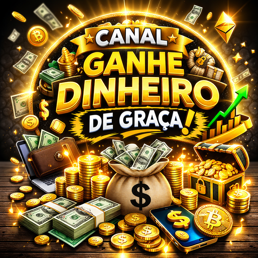 🤑🔥CANAL GANHE DINHEIRO DE GRAÇA🔥🤑